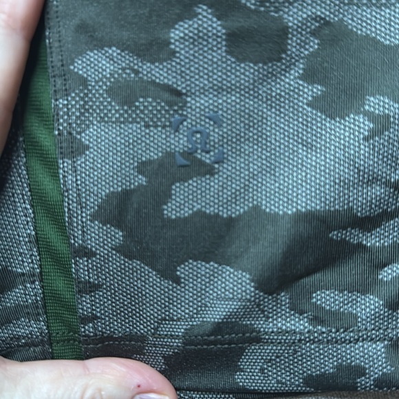 Lululemon Green camo shorts - Picture 3 of 3